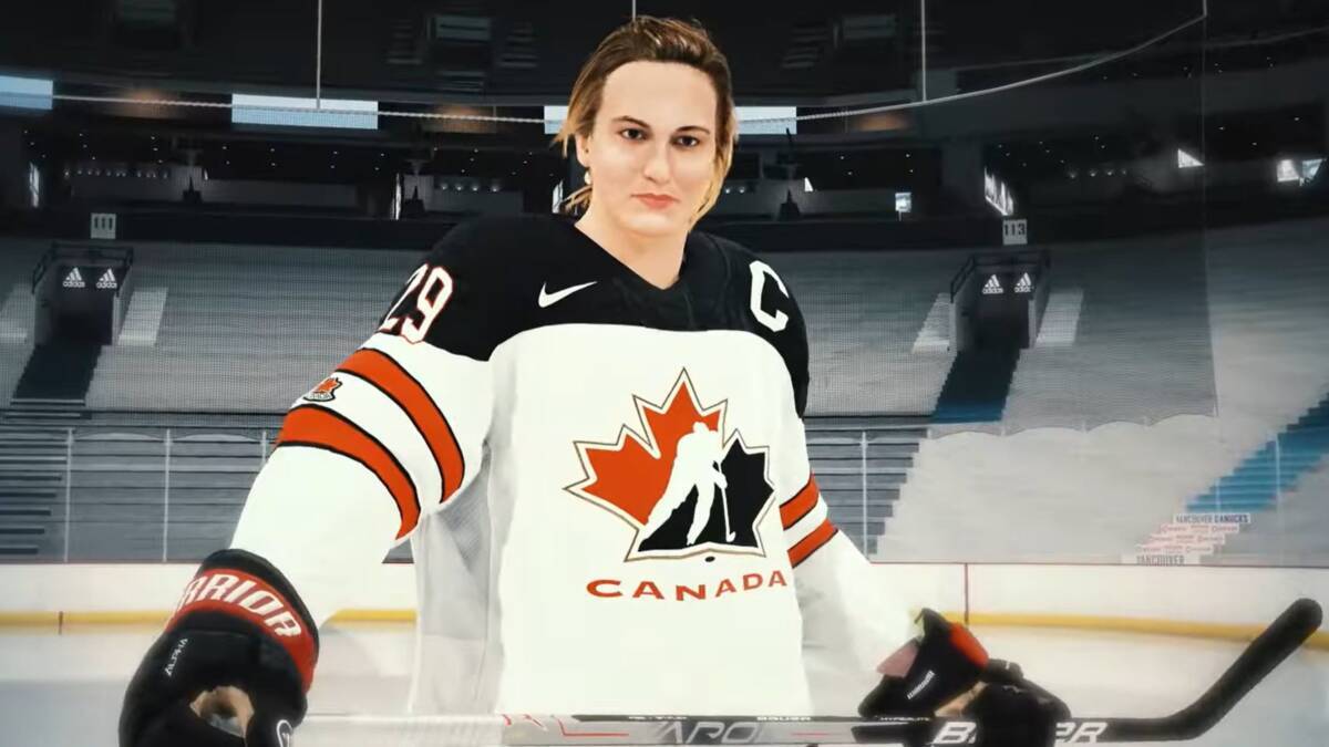 NHL 22: в игре показаны женские команды и составы в режиме матча