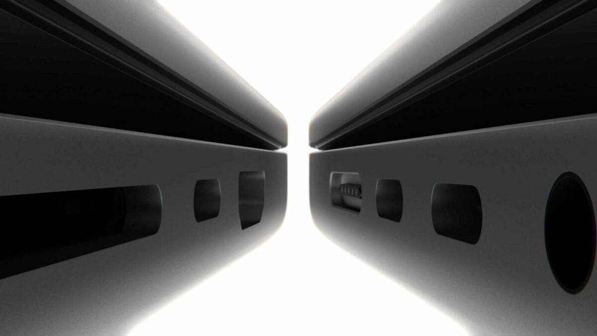 Apple MacBook Pro начального уровня на рендерах с дисплеем 1920×1068
