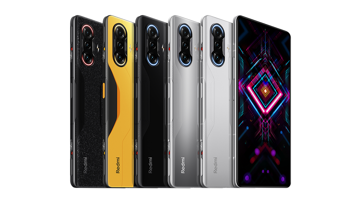 Игровой смартфон Xiaomi Redmi K50 может выйти в ближайшее время 3 Множество вариантов смартфона Xiaomi Redmi K50 сзади вид спины