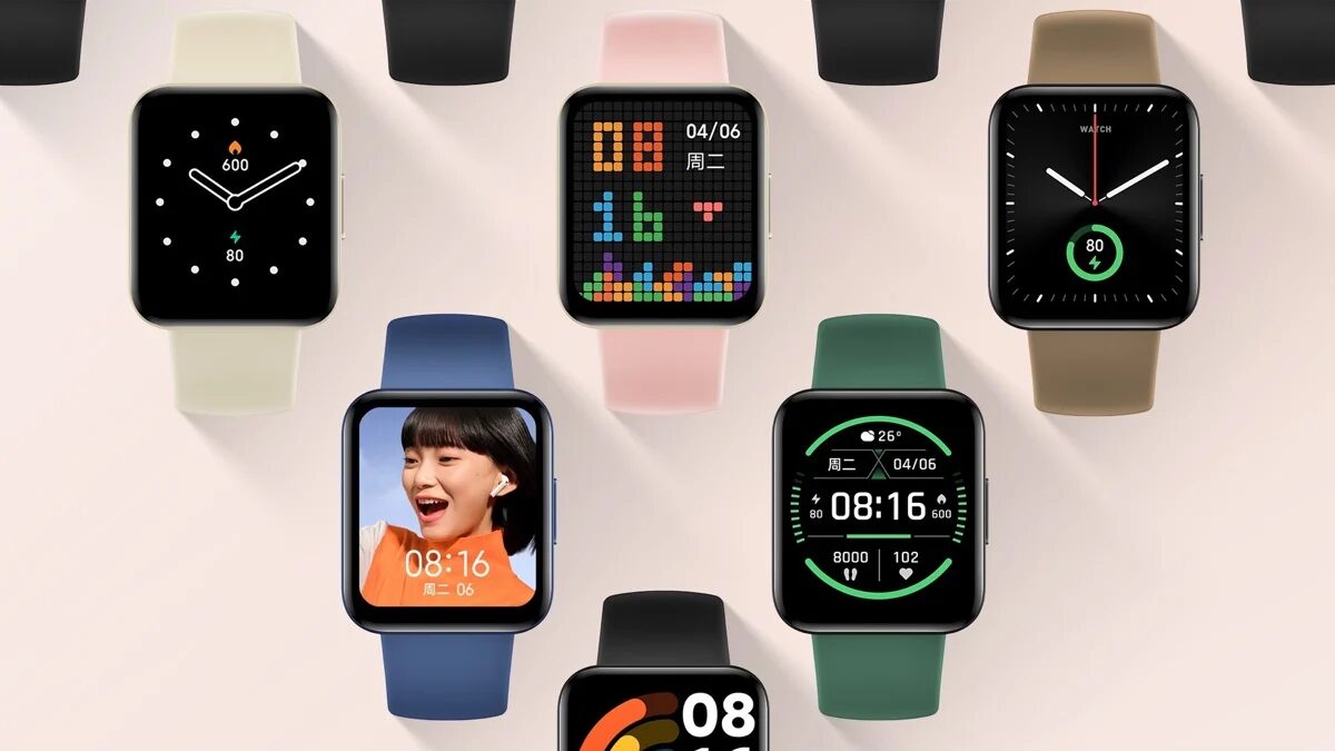 Часы Redmi Watch 2 Lite начали продаваться в Европе 3 Много умных часов Redmi Watch 2 Lite с разными интерфейсами