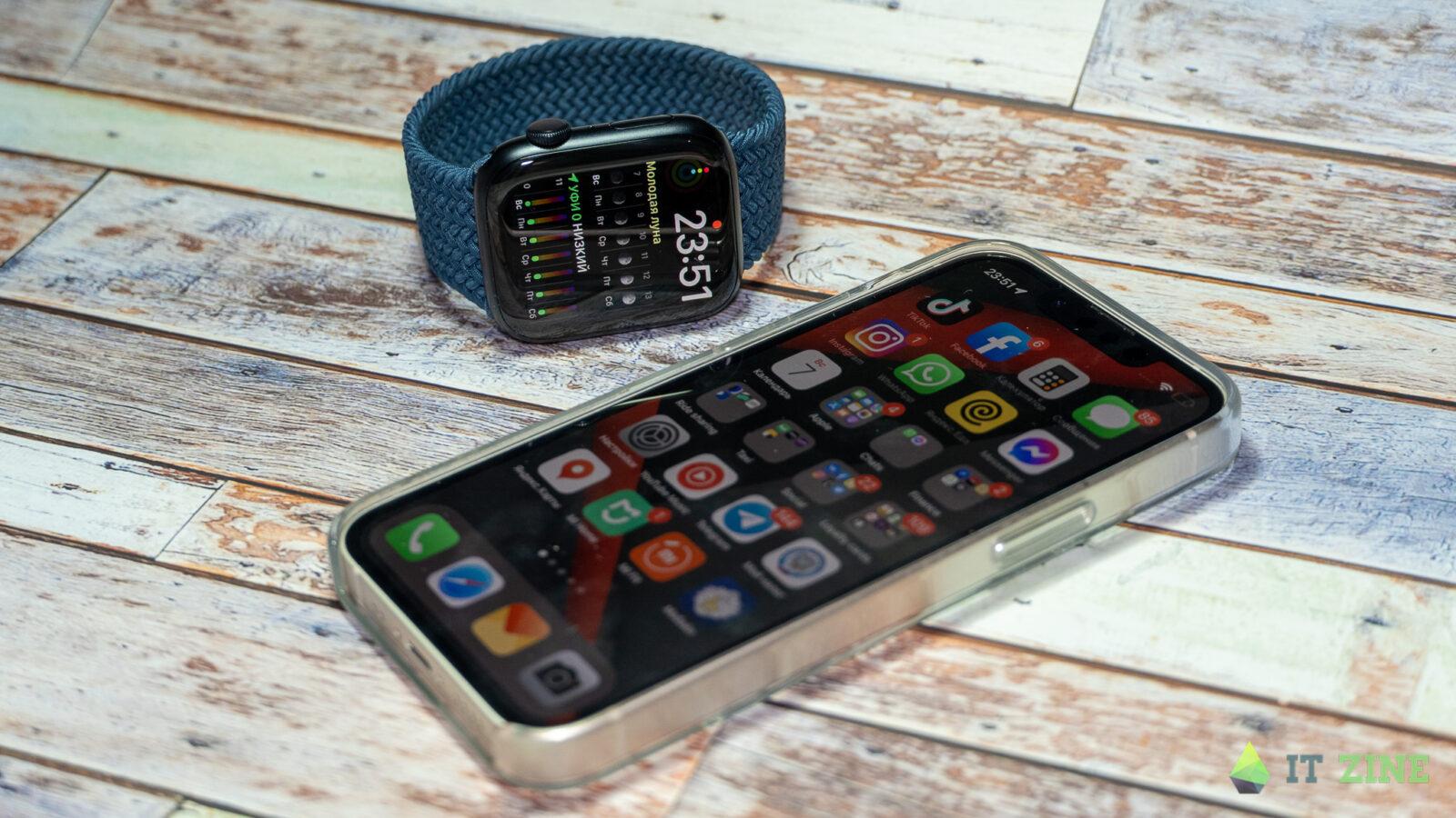 Обзор Apple iPhone 13 mini: удивительный маленький iPhone 39 Дисплей iPhone 13 mini и Apple Watch series 7
