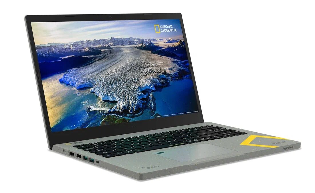 CES 2022: Acer представила Aspire Vero National Geographic Edition – ноутбук для лучшего будущего 8 ASPIRE VERO NATIONAL GEOGRAPHIC EDITION AV15 51R 02