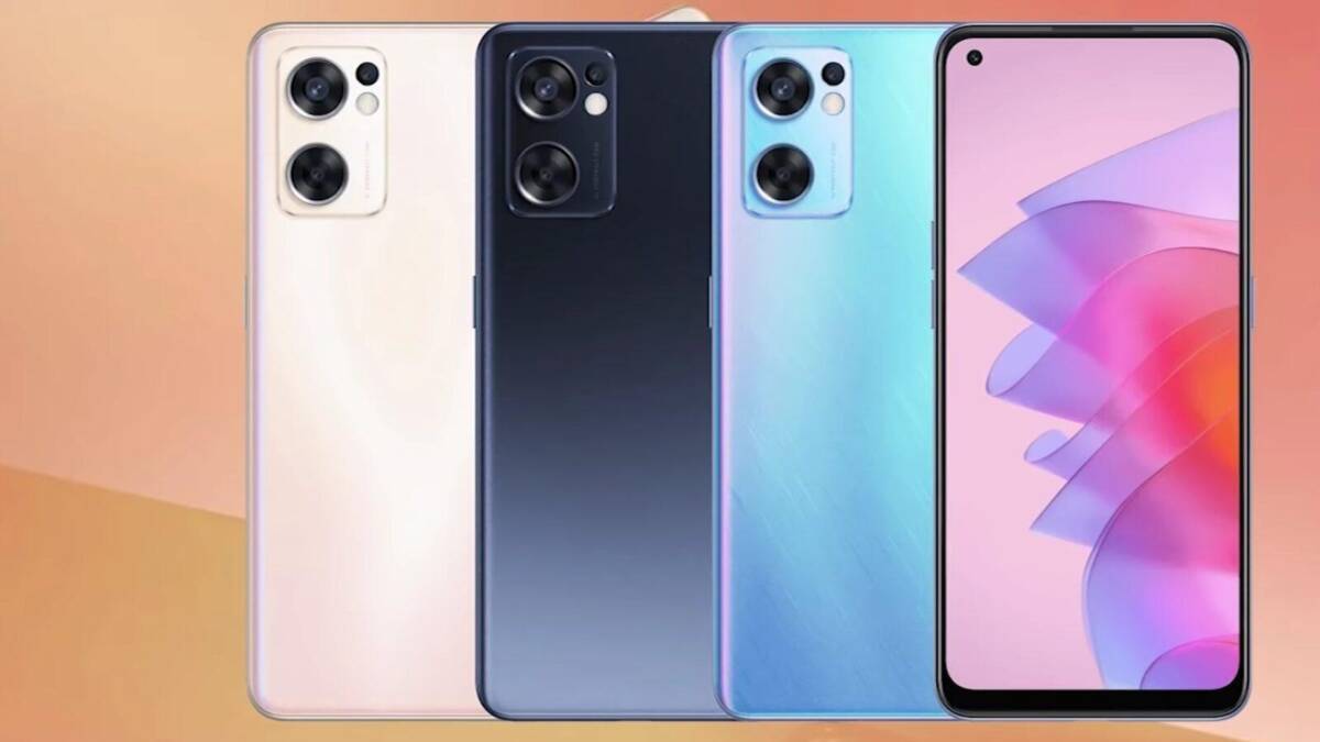 OPPO Find X5 Lite и OPPO Reno7: дизайн, тройные камеры и дисплей на одном изображении