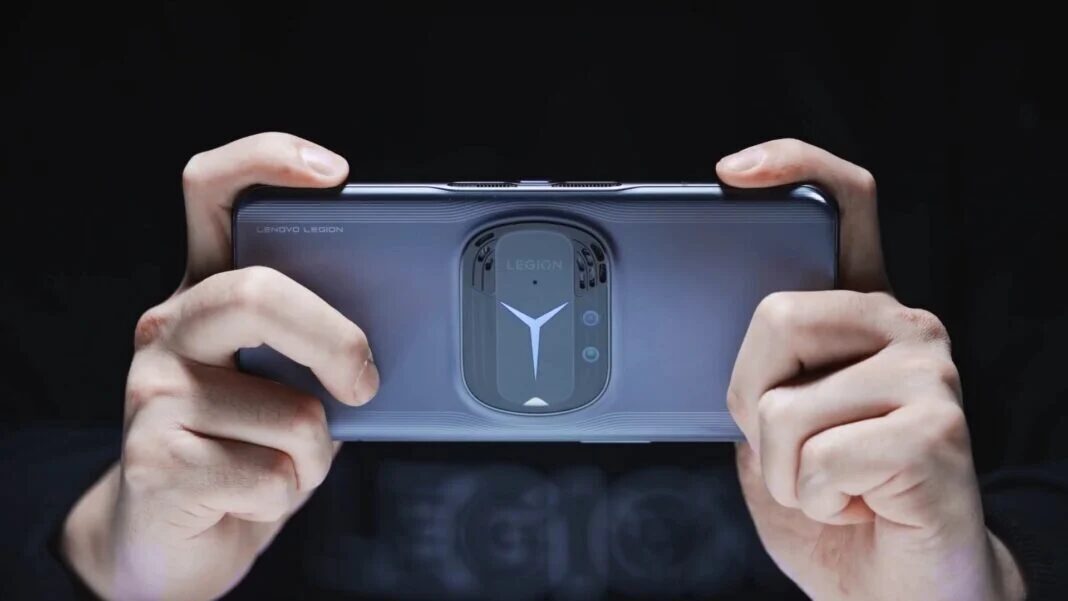Задняя панель Lenovo Legion Y90 с камерой и дисплеем