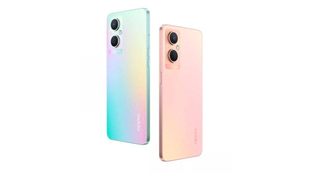 OPPO A96 5G два цвета задняя панель камеры