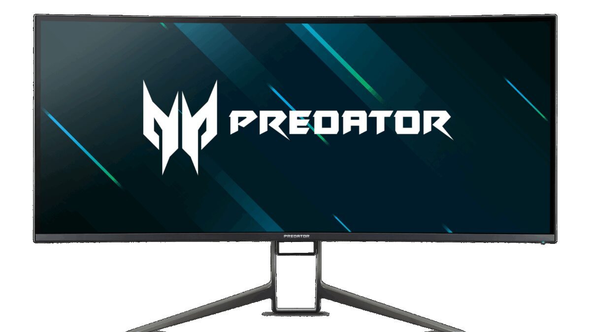 игровой монитор Acer Predator X38S с узким рамкой и дисплеем