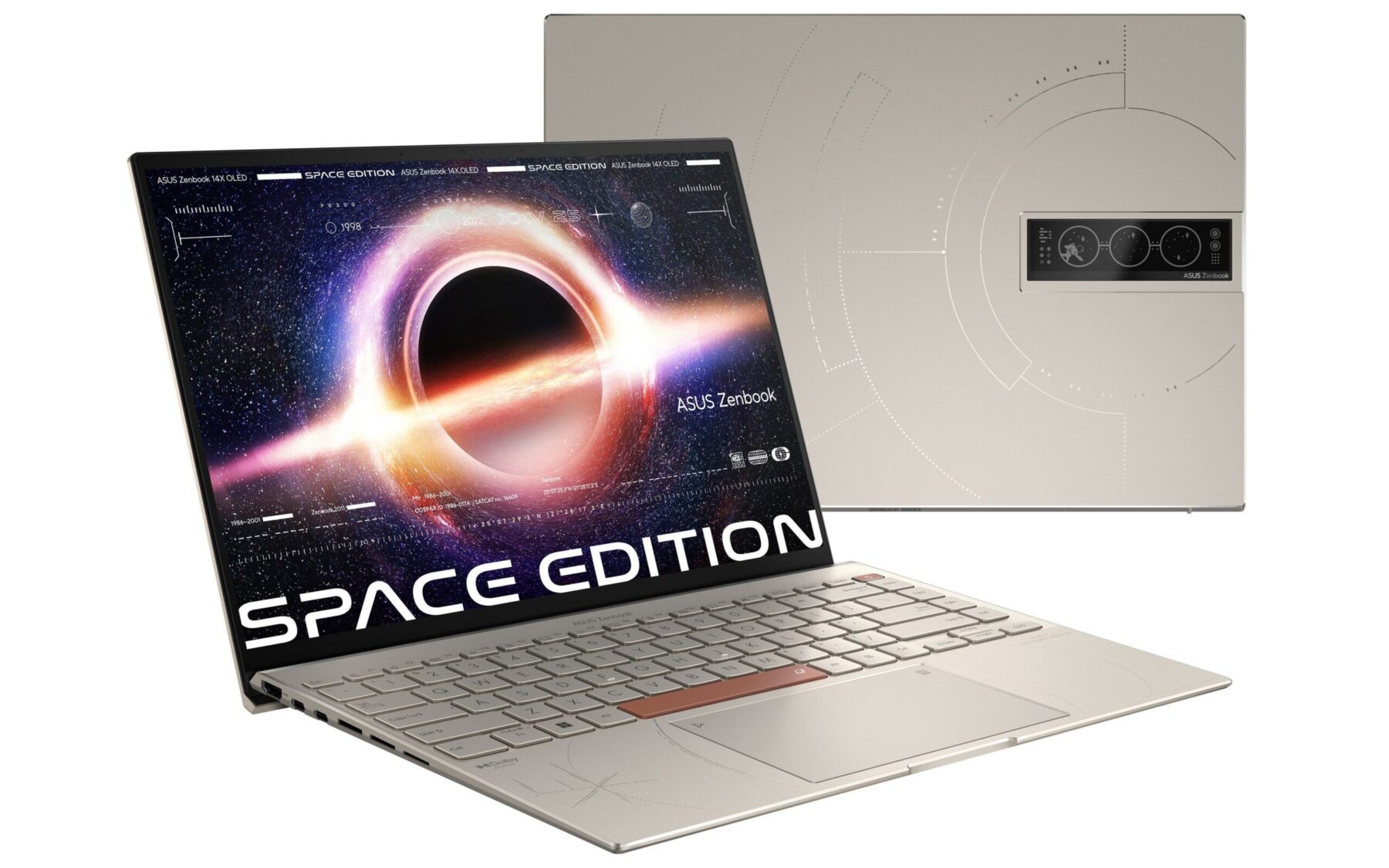 CES 2022: ASUS показала новые ноутбуки Zenbook 14X OLED и 14X OLED Space Edition 5 ZenBook 14X OLED Space Edition Product Photo OLED ZenVision edited scaled