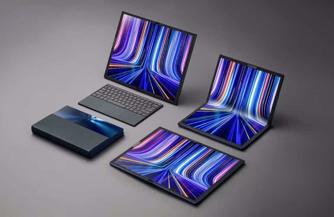 CES 2022: ASUS представила ноутбук Zenbook 17 Fold OLED со складным экраном 3 image 37