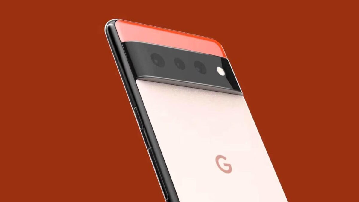 Задняя панель Google Pixel 7 с тройной камерой и логотипом Google, вид корпуса