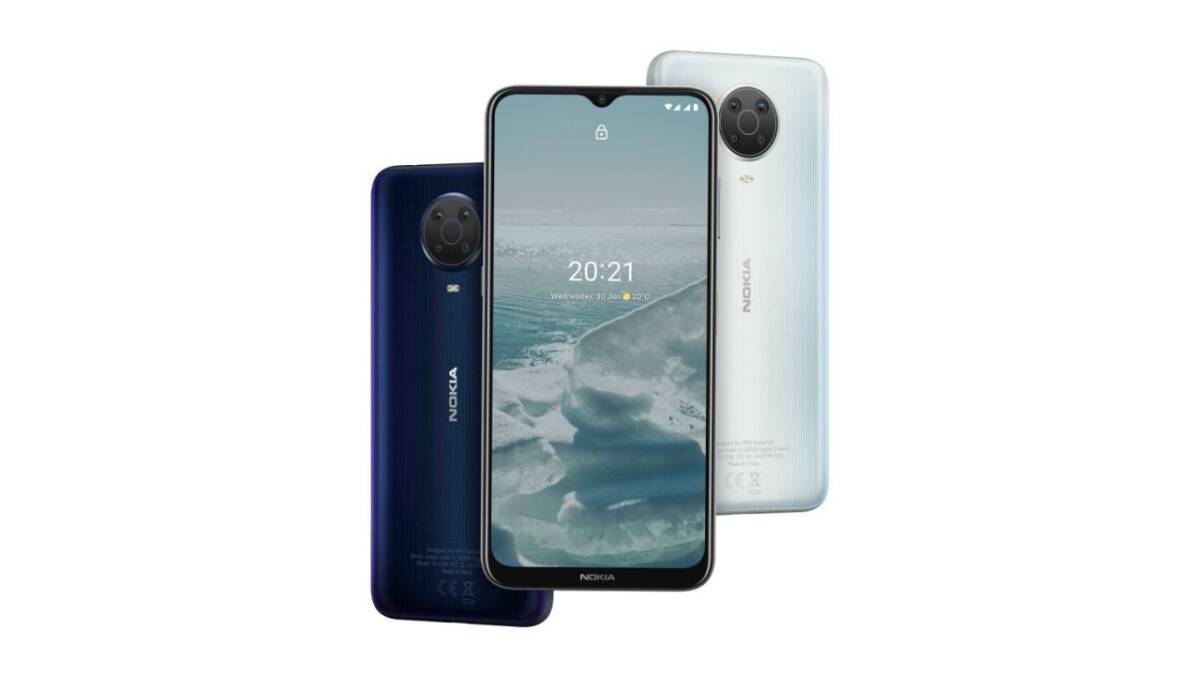 Nokia G21 с чипсетом Unisoc засветился в Geekbench 5 Нокиа G21 спереди и сзади с круглыми камерами
