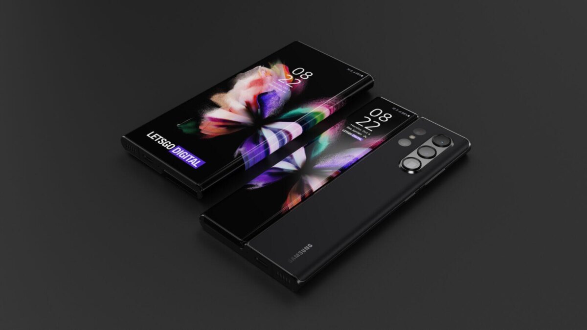 Появились первые рендеры складного Samsung Galaxy Z Fold4 4 Samsung Galaxy Z Fold4