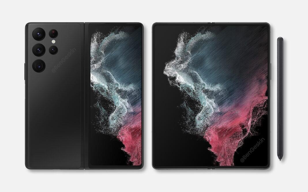 Появились первые рендеры складного Samsung Galaxy Z Fold4 5 Samsung Galaxy Z Fold4