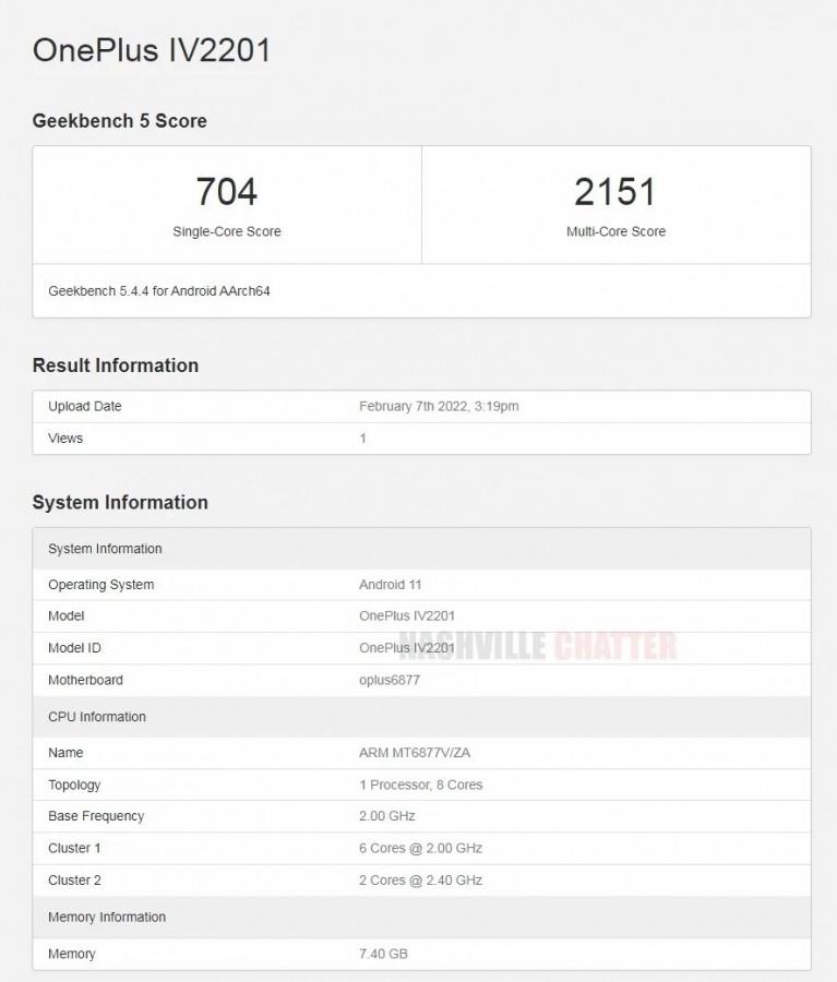 OnePlus Nord CE 2 прошел сертификацию TUV 7 OnePlus Nord CE 2