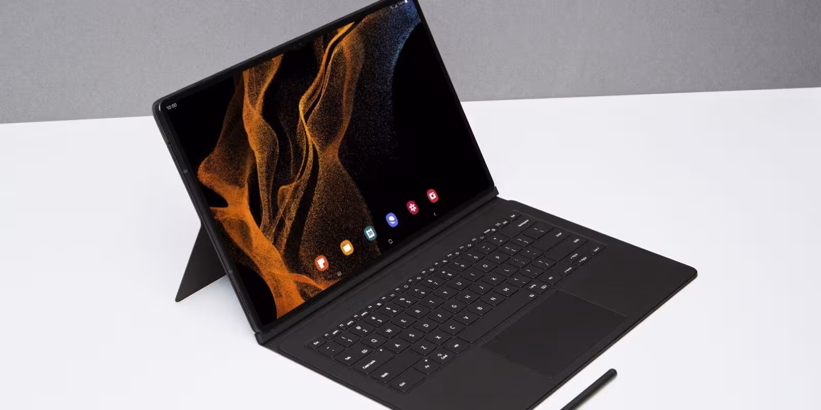 1 008 Design Tab S8 Ultra with Book Cover Keyboard Graphite HI large