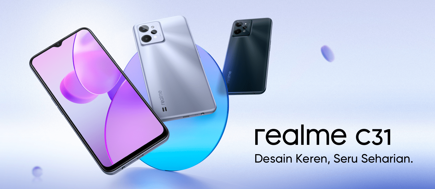 Представлен бюджетный смартфон Realme C31 2 Realme