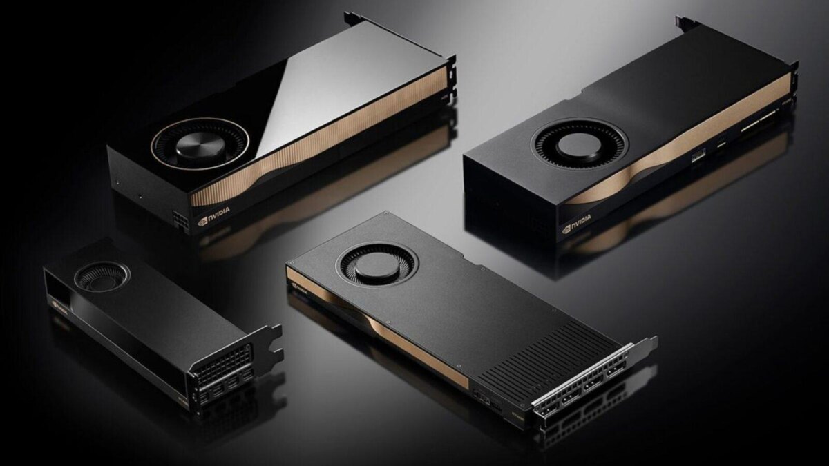 NVIDIA представила видеокарту RTX A5500 4 Nvidia