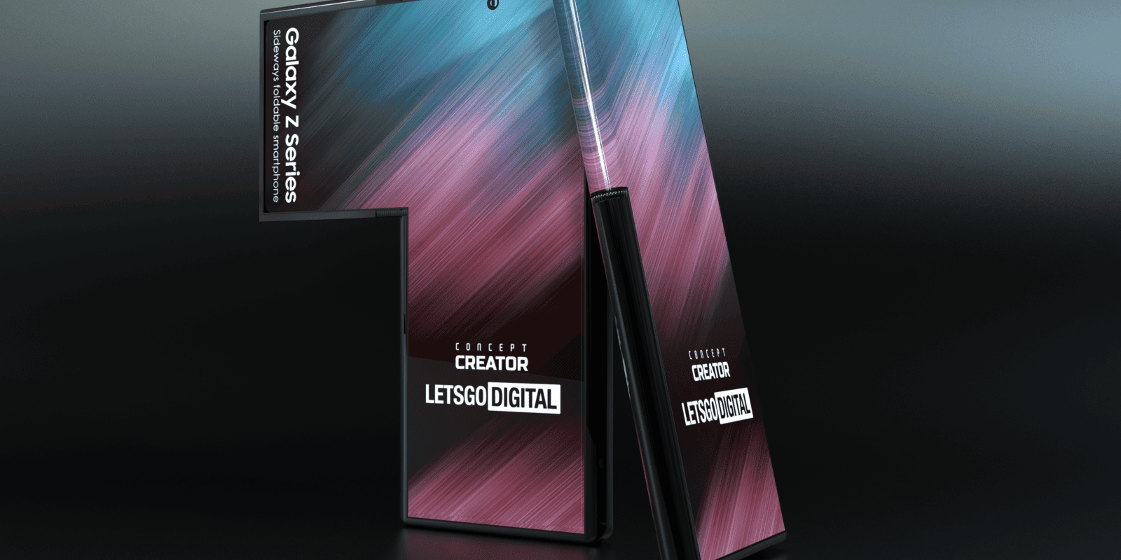 Samsung: патент Galaxy Z со складывающимся дисплеем 3 Samsung