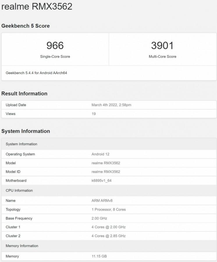 Realme GT Neo3 появился на Geekbench с 12 ГБ ОЗУ 6 gsmarena 001 31 1