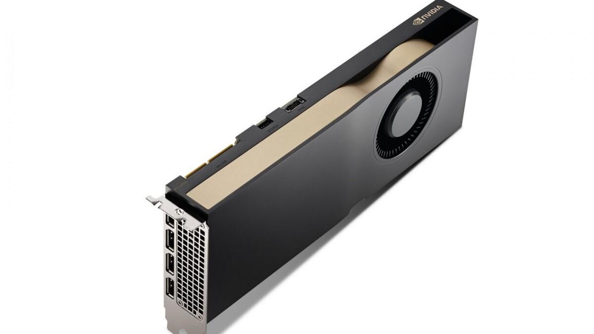 NVIDIA представила видеокарту RTX A5500 5 Nvidia