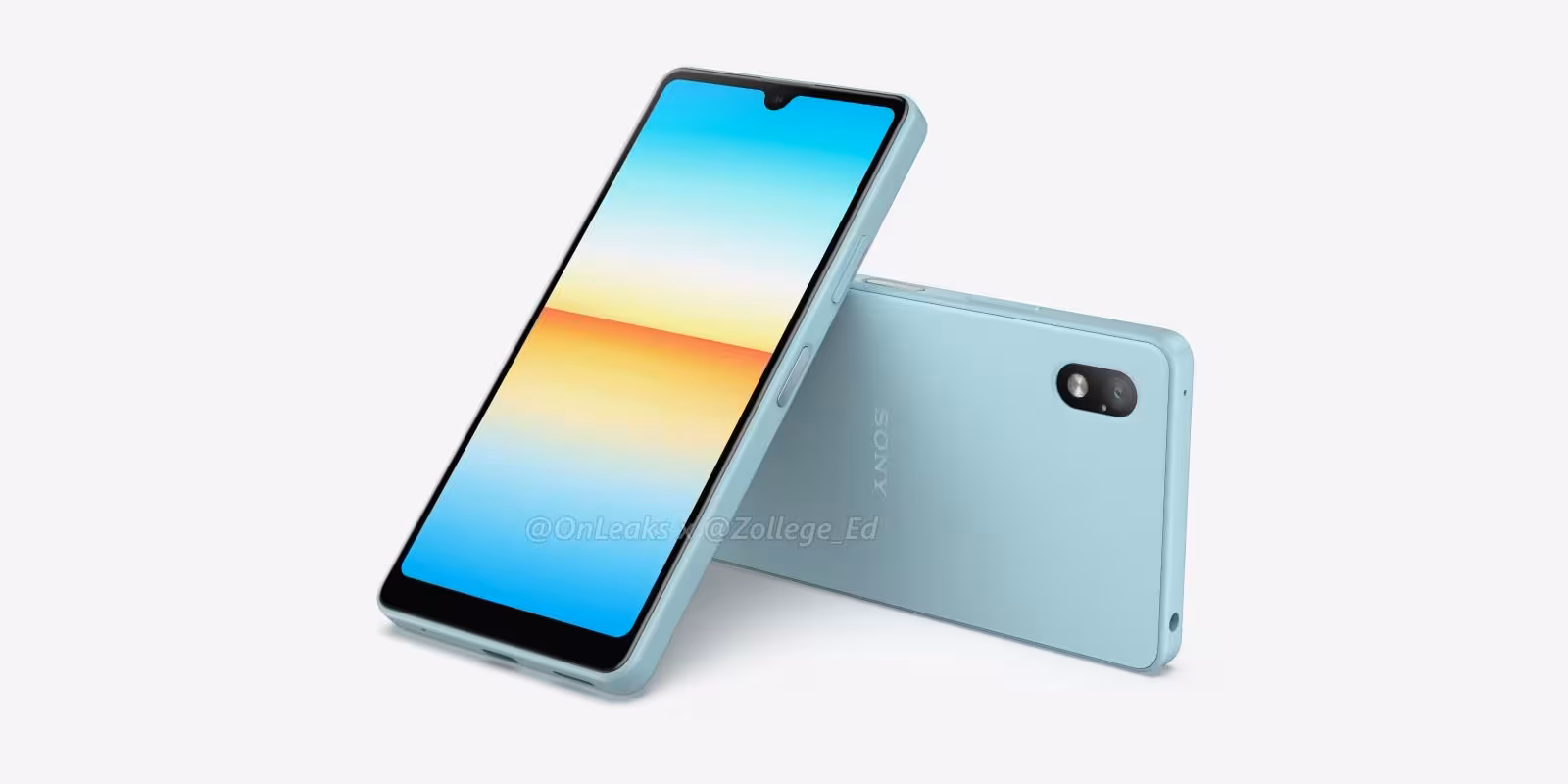 Рендеры Sony Xperia Ace III: небольшой телефон с 5,5-дюймовым дисплеем 6 Sony