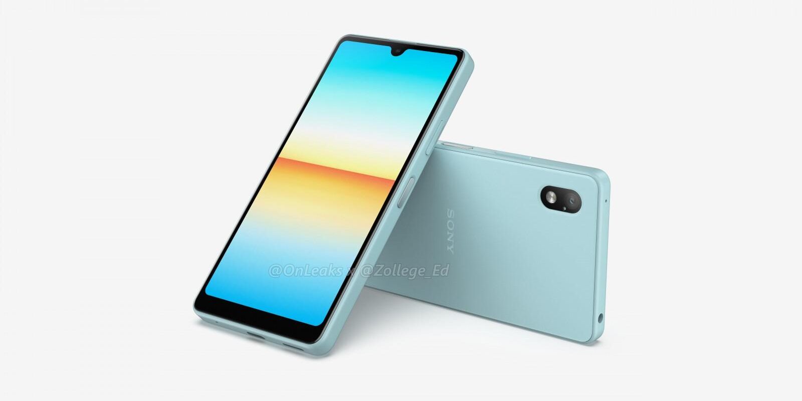 Рендеры Sony Xperia Ace III: небольшой телефон с 5,5-дюймовым дисплеем 6 Sony