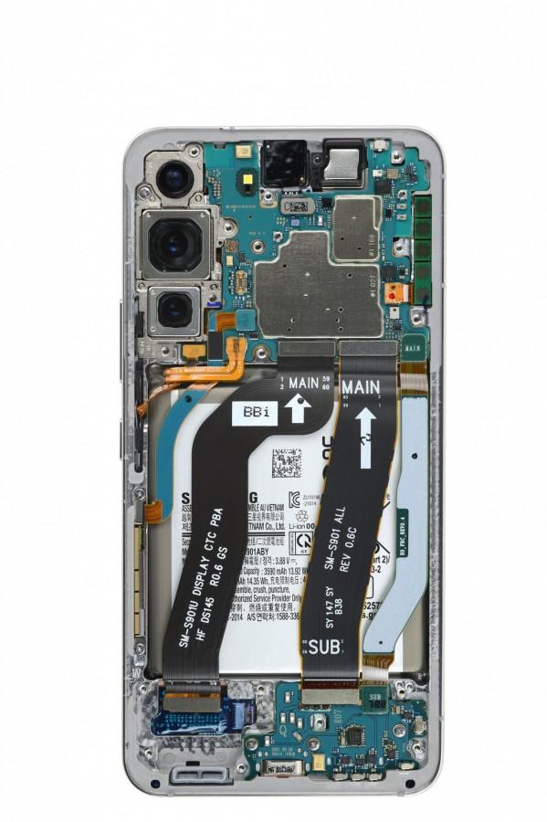 Разборка iFixit Galaxy S22 и S22 Ultra показала низкие показатели ремонтопригодности 9 gsmarena 004 9