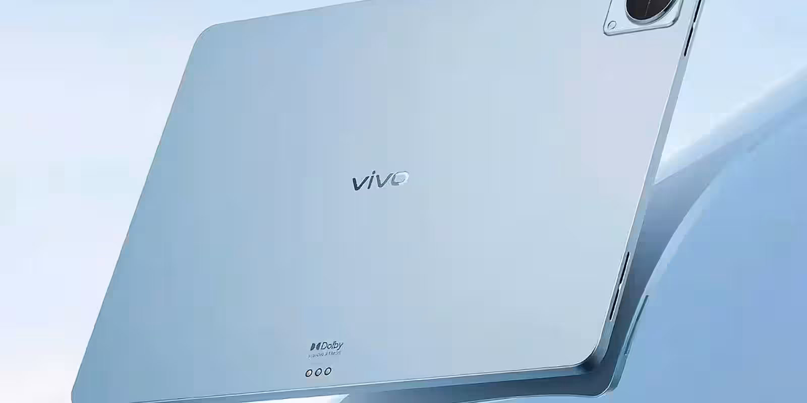 Задняя часть планшета Vivo Pad с камерой и логотипом