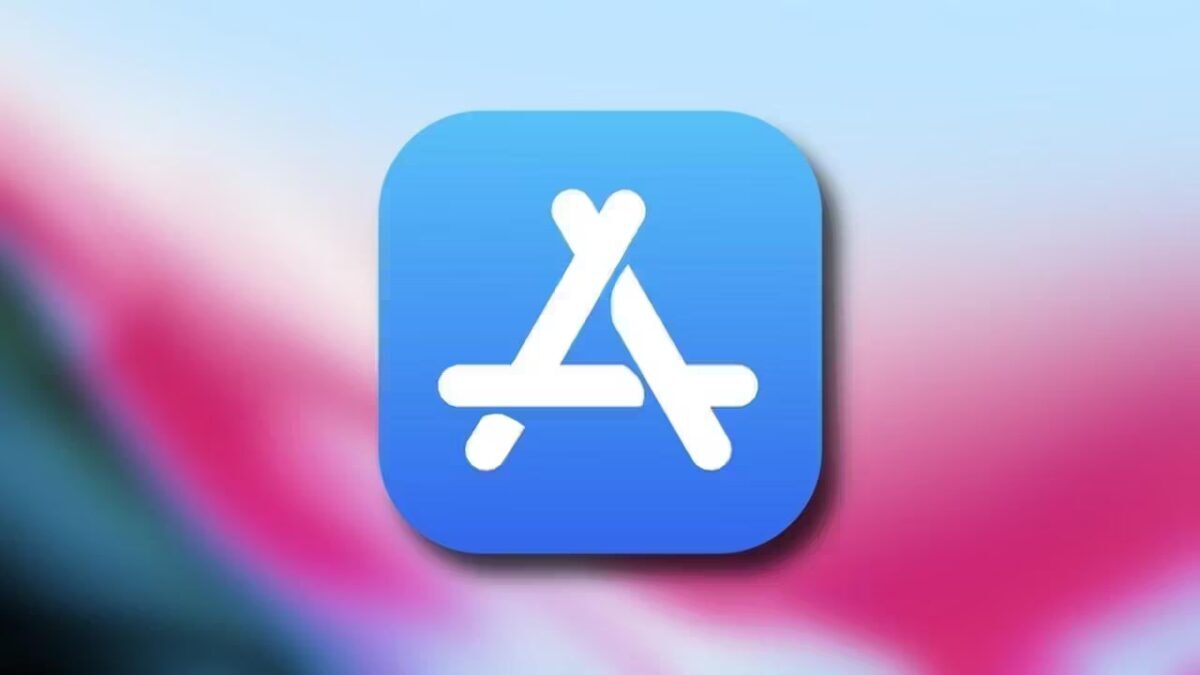 Иконка App Store с синим фоном и белым логотипом для оплаты покупок и подписок на iPhone