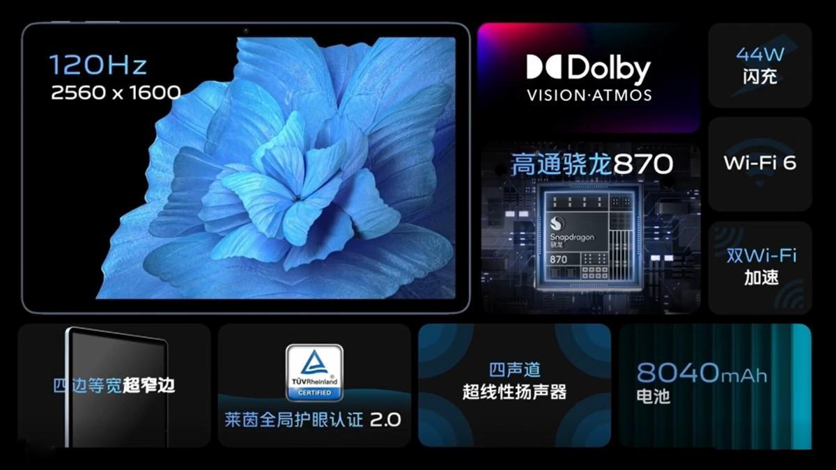 Vivo представила X Note с SD 8 Gen 1 и vivo Pad на базе SD870 26 Vivo