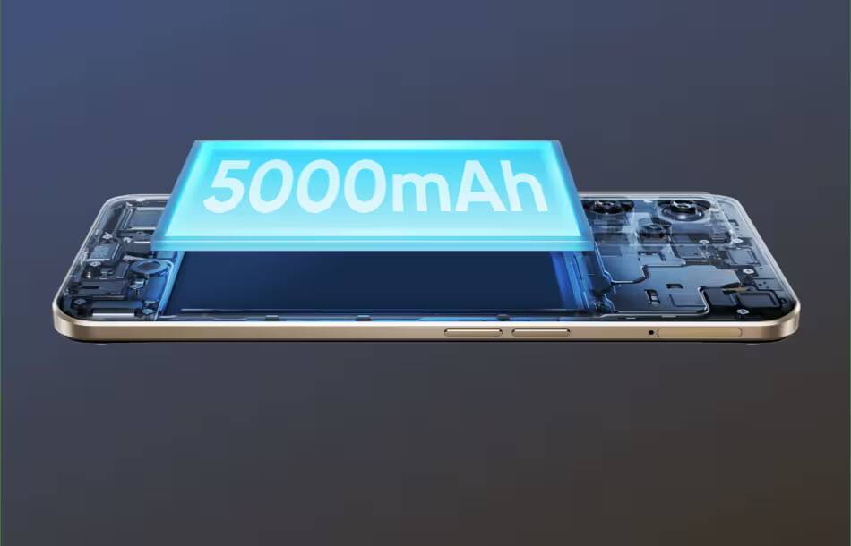 Серия Realme 9 и Pad Mini появятся в Европе 12 мая 4 Аккумулятор на 500 мАч внутри смартфона Realme