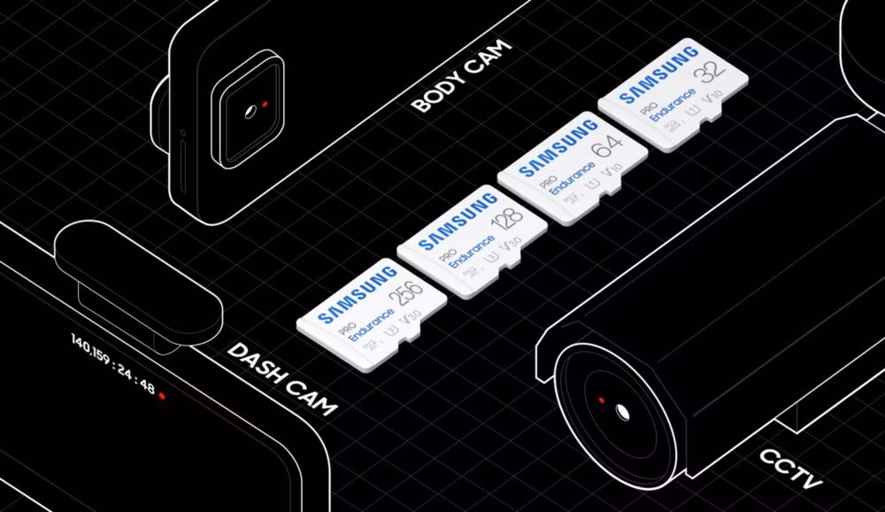 Samsung представил новые карты памяти Endurance microSD 3 Samsung
