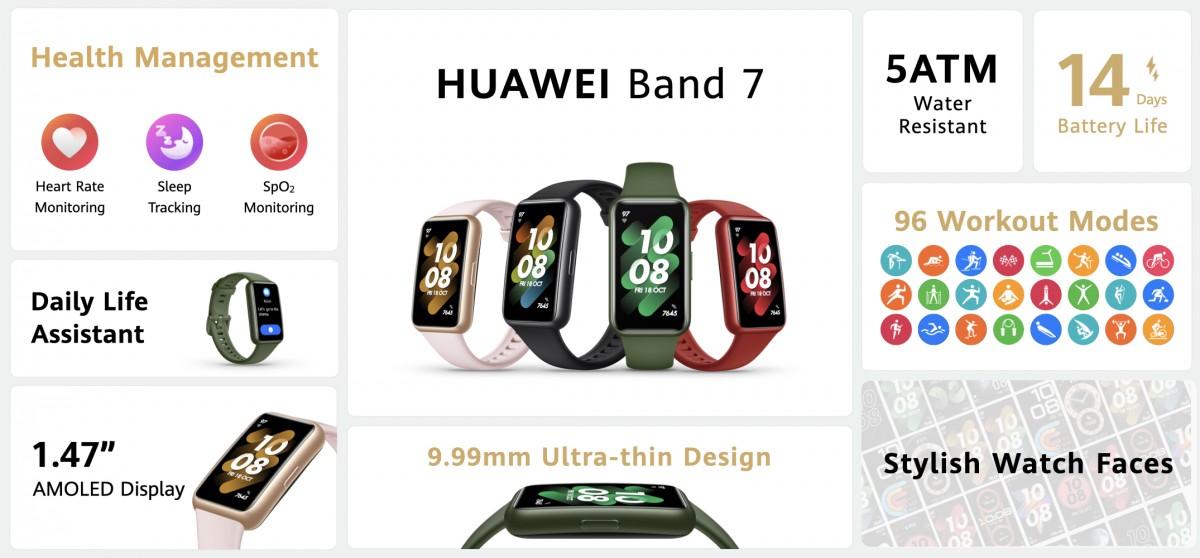 Huawei Watch GT 3 Pro выходят на мировой рынок вместе с Watch Fit 2, Watch D и Band 7 9 Huawei