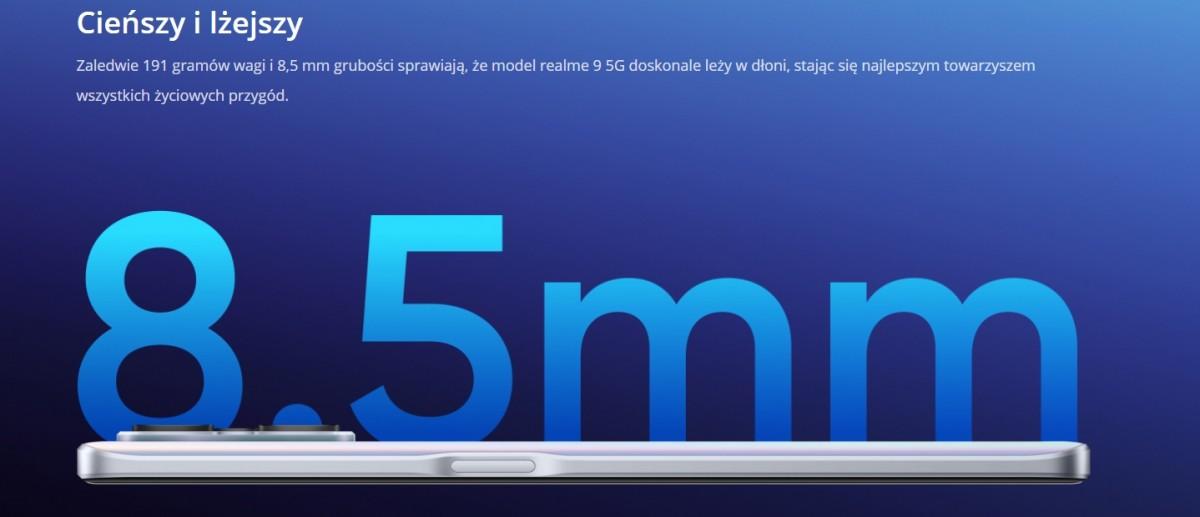 Realme 9 5G: утечка европейской версии 7 Realme 9 5G