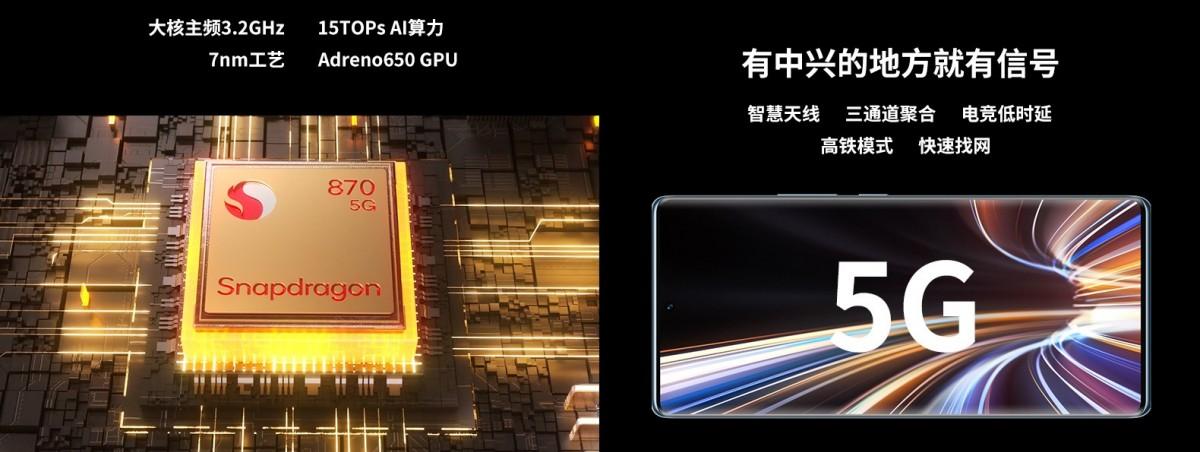 ZTE представила Axon 40 Ultra с UD-селфи и Axon 40 Pro 20 ZTE