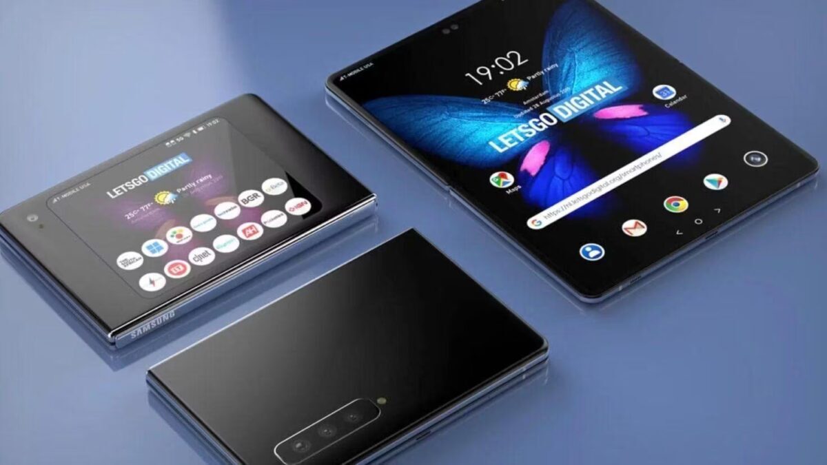 Складной смартфон Samsung по патентам: раскрытый дизайн и гибкий экран в сложенном виде