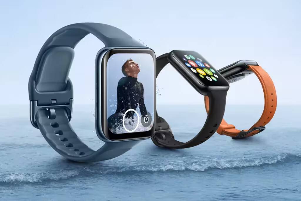 Oppo Watch 3 и Band 2: новые подробности 2 Умные часы Oppo Watch 3 на фоне льда и воды