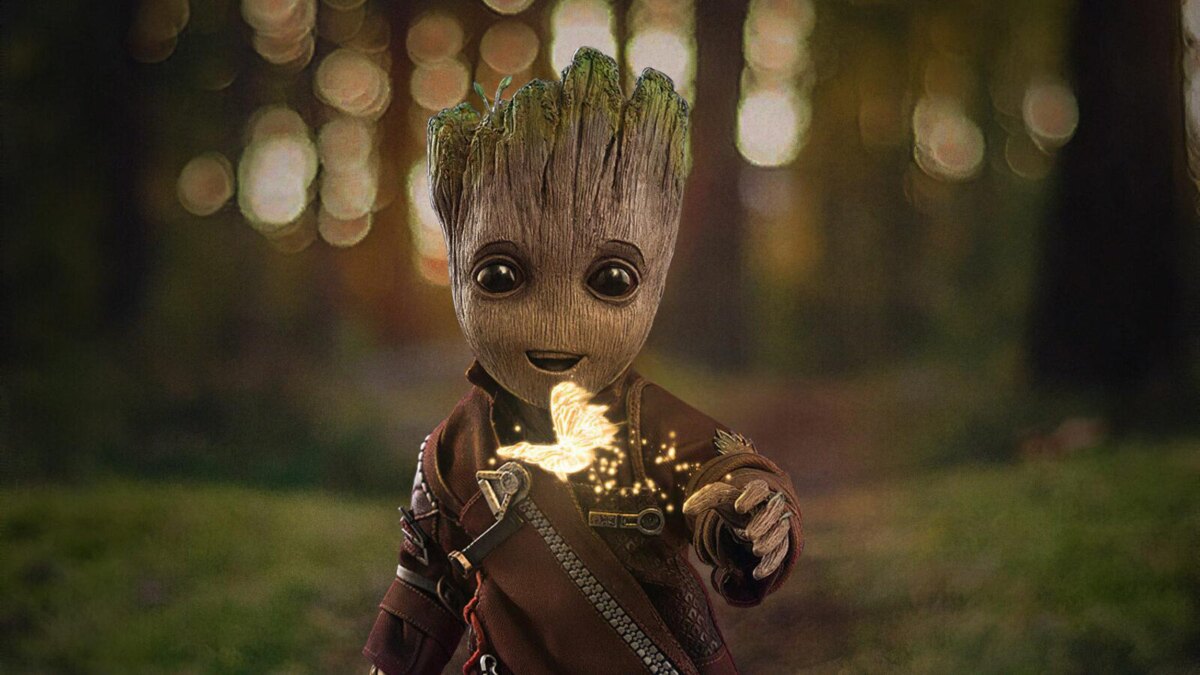 Baby Groot Wallpaper For Desktop
