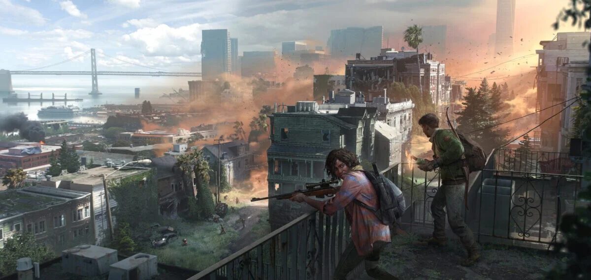 Naughty Dog показали первый концепт-арт многопользовательской игры во вселенной The Last of Us