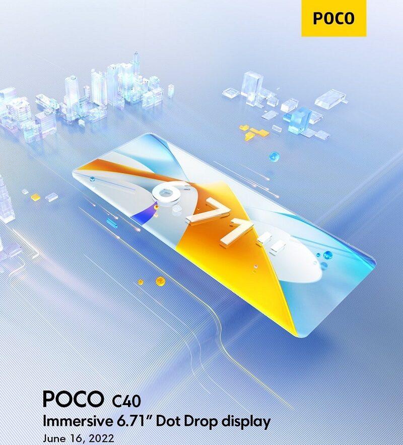 Xiaomi Poco C40 поступит в продажу 16 июня 6 Xiaomi