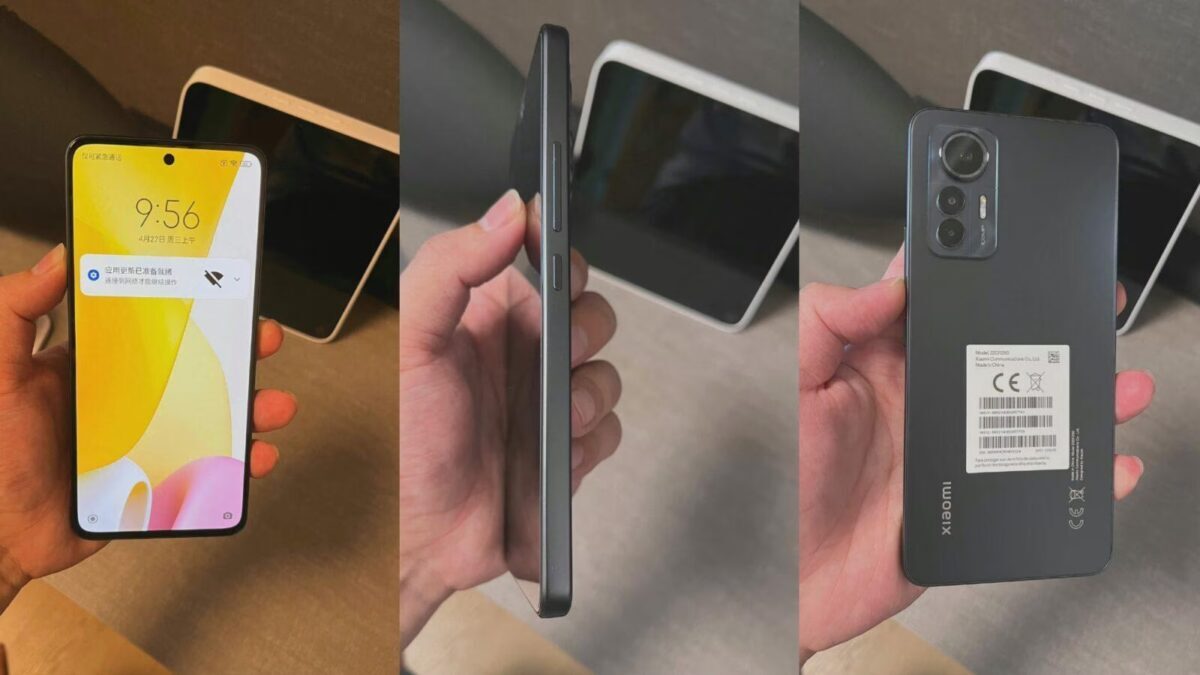Смартфон Xiaomi 12 Lite: вид спереди и сзади, демонстрация дизайна и камеры 108 Мп