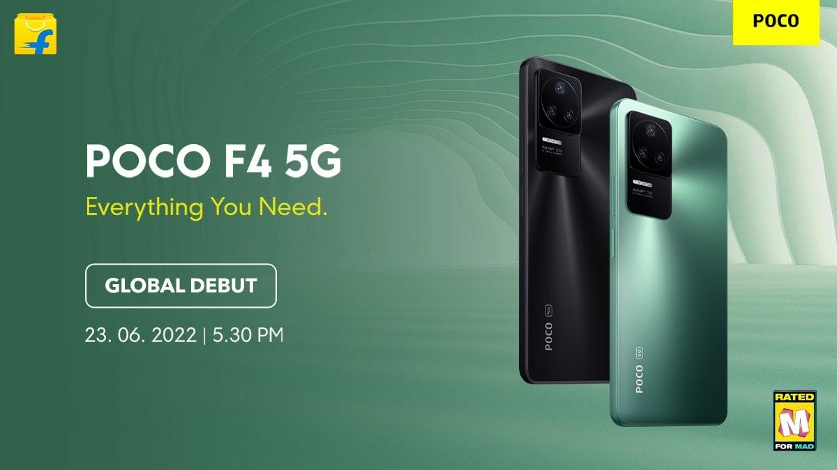 Poco F4 5G поступит в продажу 23 июня 6 Poco