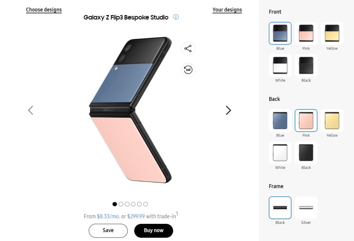 Samsung Galaxy Z Flip 4 Bespoke Edition предложит больше возможностей 4 Samsung