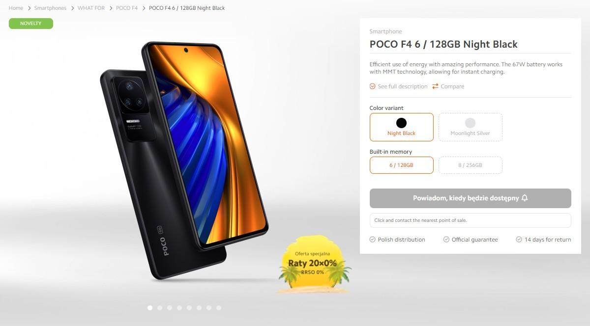 Poco F4 и X4 GT: утечка цен и характеристик 14 Poco