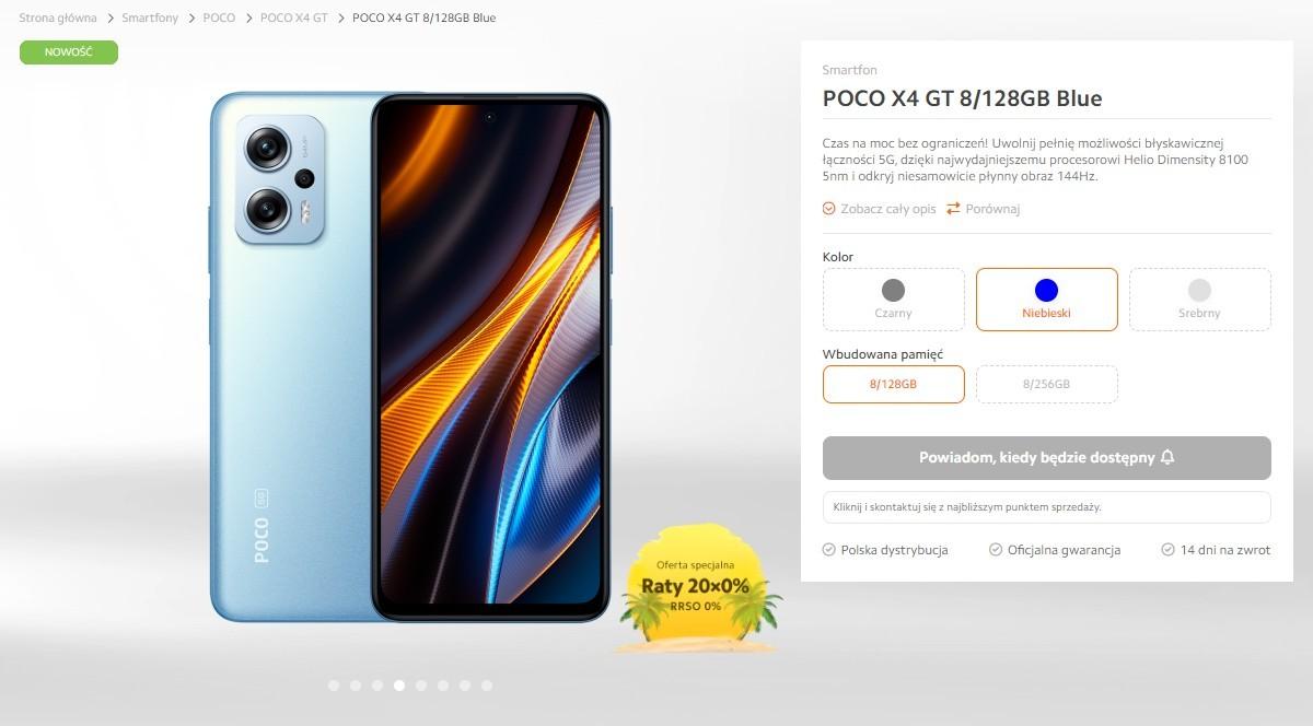 Poco F4 и X4 GT: утечка цен и характеристик 15 Poco