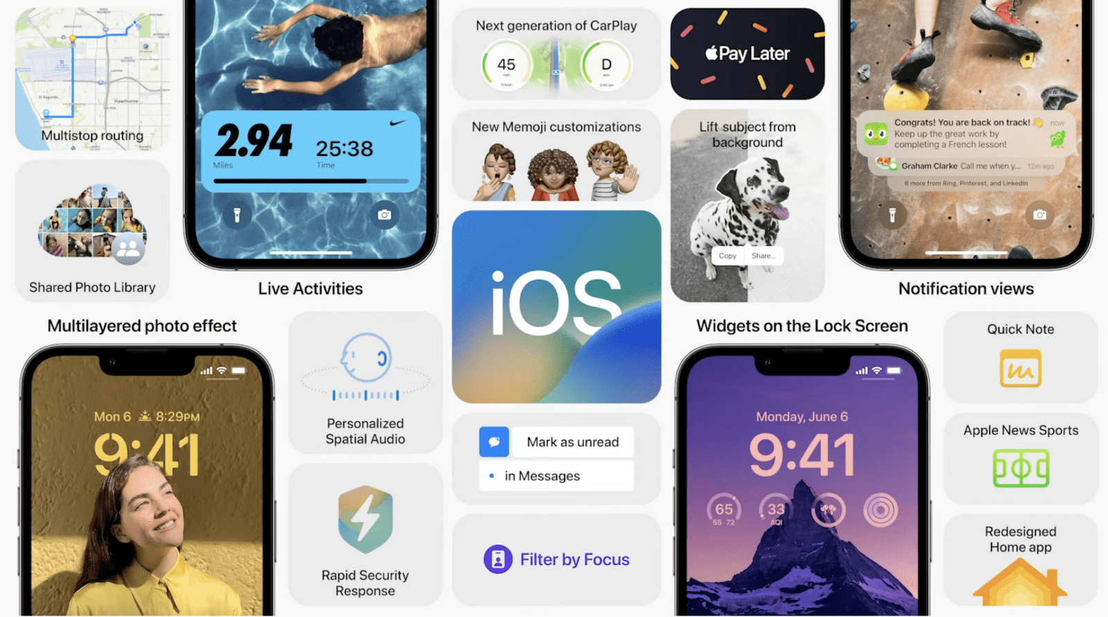 Apple на WWDC 2022 представила iOS 16: виджеты, сообщения и другие нововведения 8 image 2