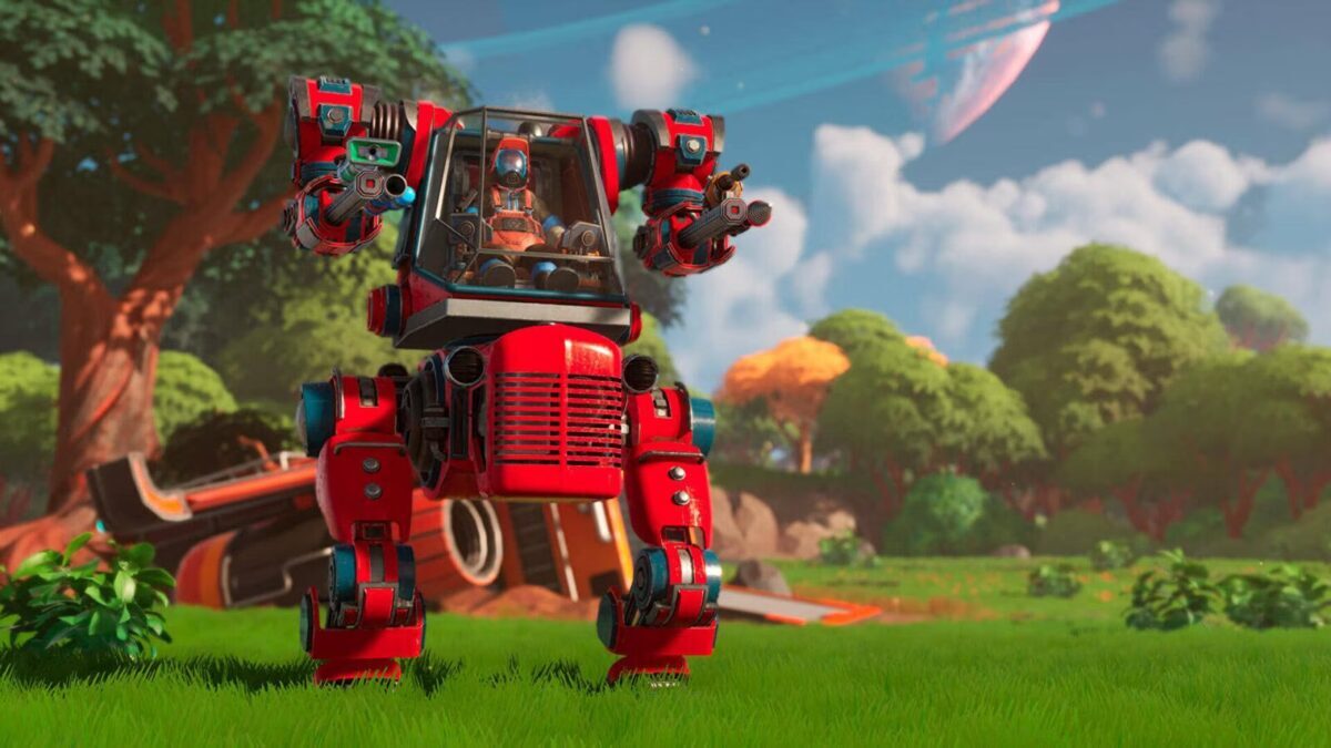 Lightyear Frontier — фермерский симулятор с мехом, кадр из игры