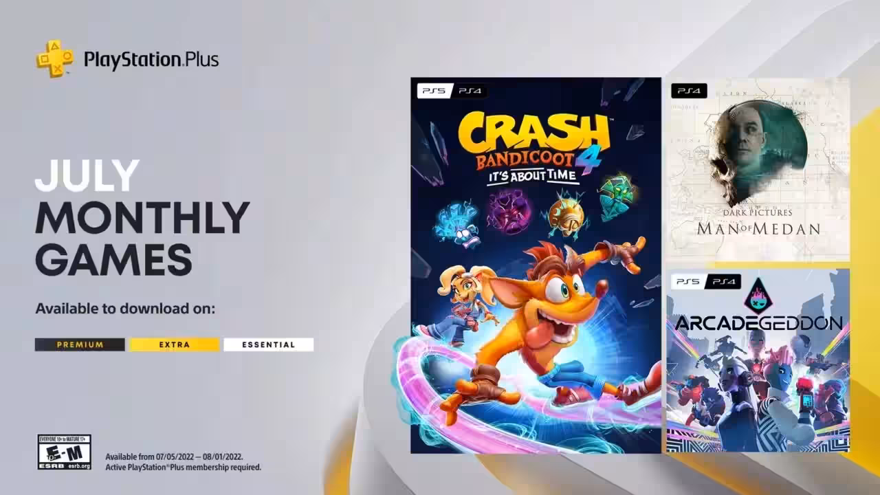 Sony подтвердила июльские игры для PlayStation Plus