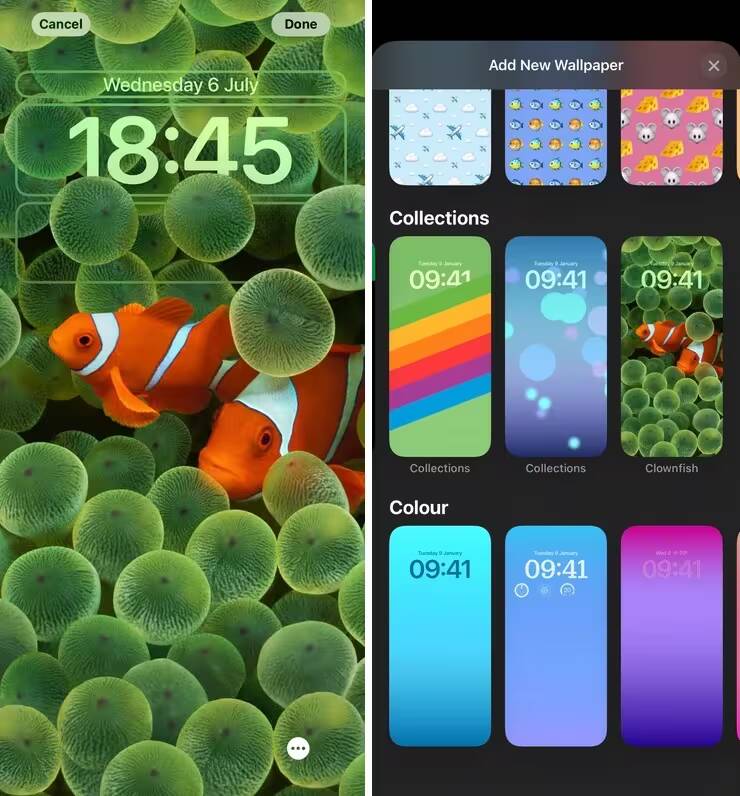 Последняя бета-версия iOS включает в себя тонкую дань уважения Стиву Джобсу 1 Экран iPhone с измененной обложкой и коллекциями обоев