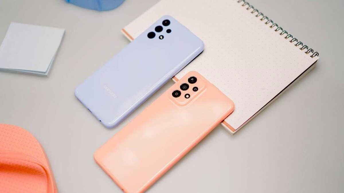 Смартфон Samsung Galaxy A23 5G с аккумулятором 5000 мАч на изображении