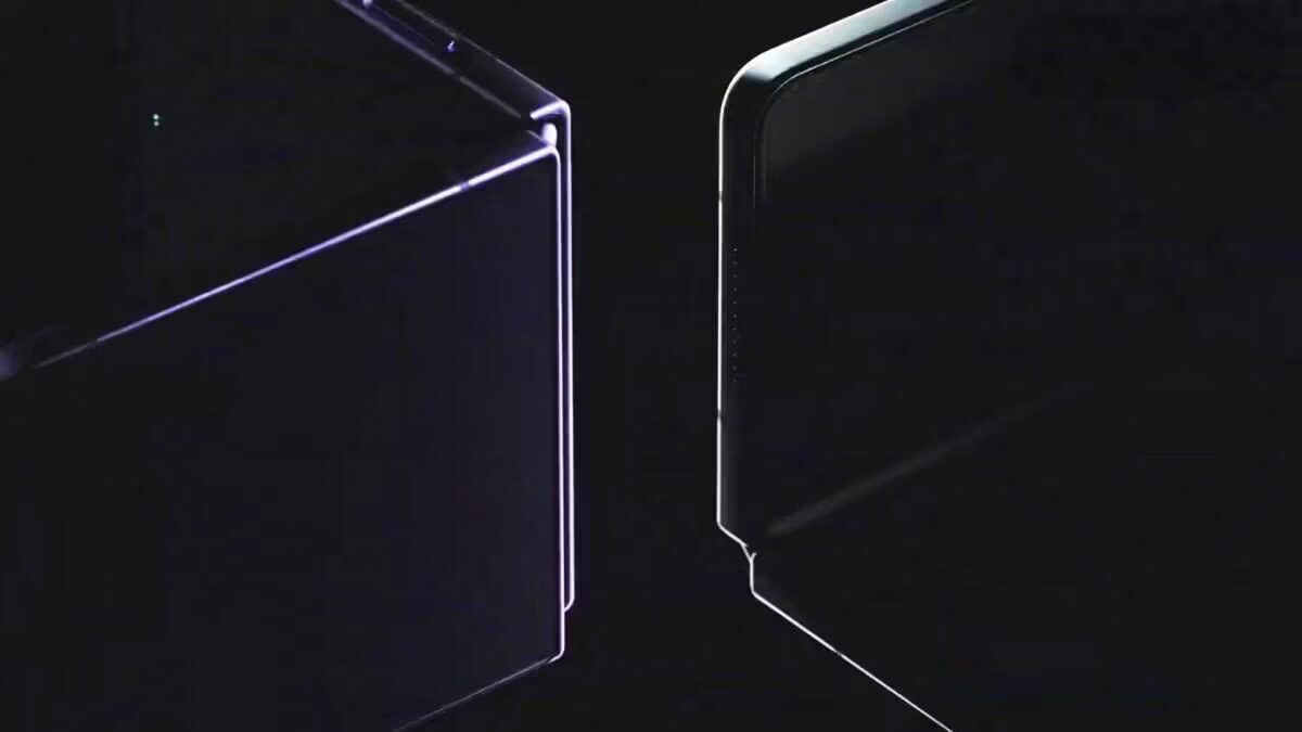 Складные устройства Samsung с глянцевыми корпусами в тизере, два форм-фактора